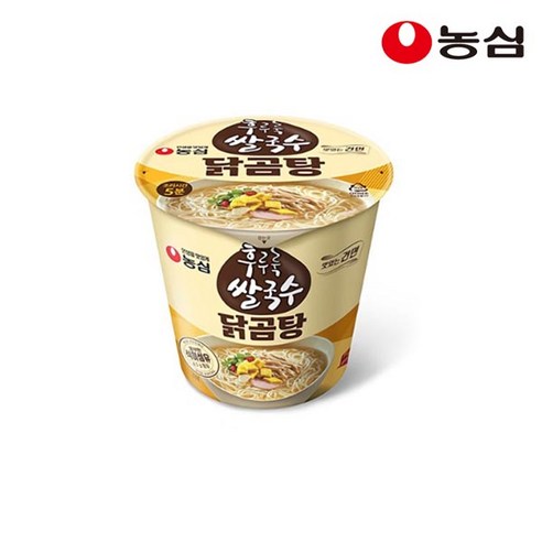 농심 후루룩 쌀국수 닭곰탕, 73g, 12개