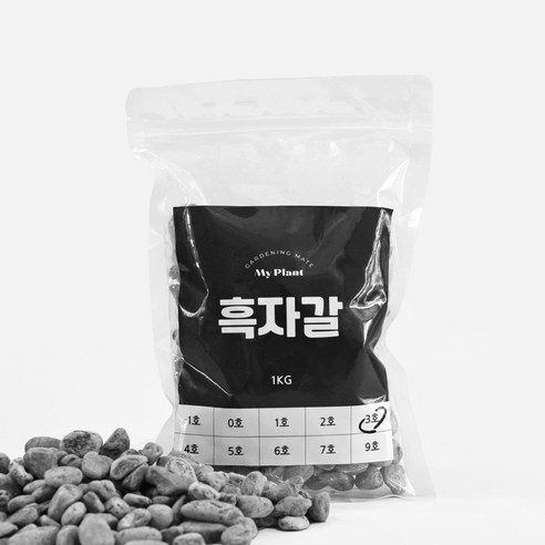 마이플랜트 흑자갈 1kg, 7호(30~40mm), 1000g, 1개