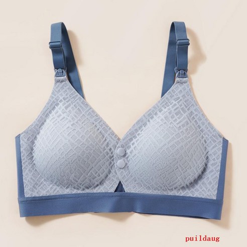 임신 한 여성 속옷 더블 오픈 버클 모유 수유 스틸 링 브래지어 없음