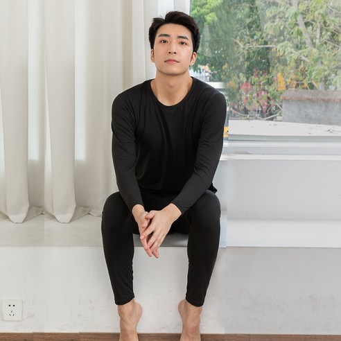 또온나 남성용 피치기모 겨울 히트 내복세트 따뜻하고 가벼운 보온내복 밀착감 바람차단