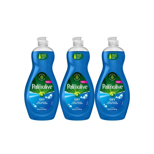 팔모리브 울트라 옥시 파워 디그리서 주방세제, 3개, 591ml