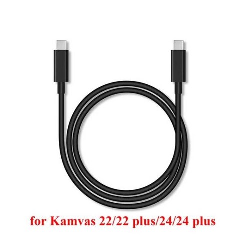 HUION 풀 기능 USB-C-USB-C 케이블 그래픽 드로잉 태블릿용 DP 신호 스크린 Kamvas 12 13/22 1m 지지대