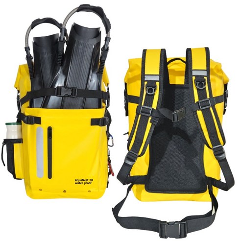 짐 걱정 없이 떠나는 여행, 아쿠아네스트 방수가방 하나로 끝!