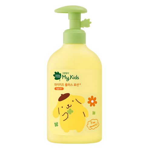 그린핑거 마이키즈 플러스 산리오 고보습 로션, 320ml, 1개