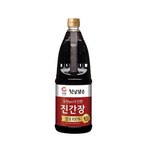 청정원 두번달여 더 진한 진간장 골드, 1.7L, 5개