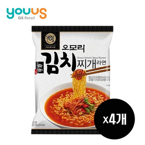 깊어지는 겨울, 얼큰한 김치찌개의 향수를 담은 유어스 오모리 김치찌개 봉지라면 오모리김치찌개