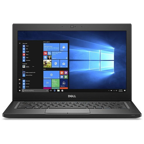 DELL 래티튜드 7280 7세대 코어i5-7200U/16G/SSD256G/12.5 FHD/윈10프로, WIN10 Pro, 16GB, 256GB, 코어i5, 블랙