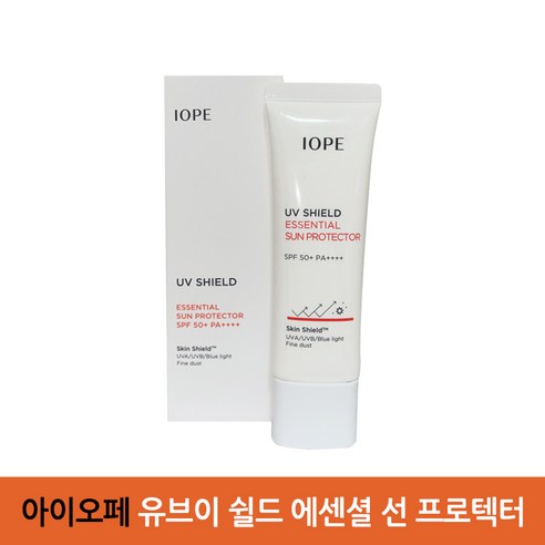 [아이오페] UV쉴드 에센셜 선 프로텍터 50ml/SPF50+, 2개, 50ml