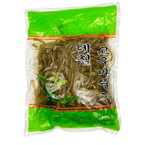 유성물산 유성 삶은 고구마 줄기 1Kg 데침 이강산닷컴, 1개