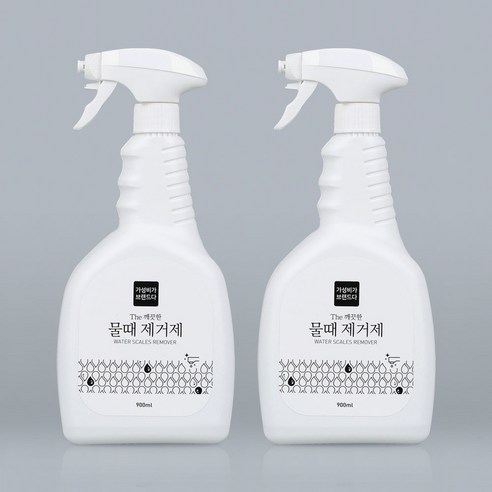 가성비가브랜드다 The 깨끗한 물때제거제 대용량, 2개, 900ml