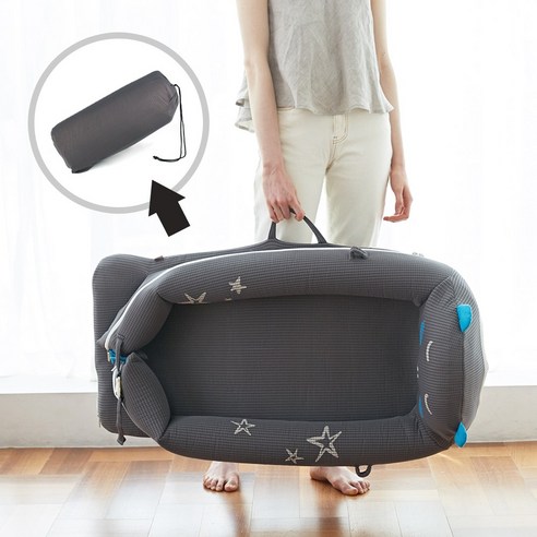 아이팜 별곰이 아기침대: 꿀잠 보장, 휴대성 갑, 모기 걱정 끝!