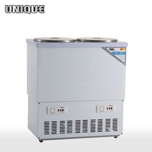 유니크 육수냉장고 육수 냉각기 3말쌍통 2라인 6말 UDS-322RAR, 칼라