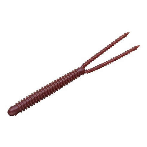 섬세한 움직임으로 유혹하는 궁극의 루어, 에버그린 트윈 테일 링거 4.7인치 #133 내츄럴 지렁이 트윈테일링거