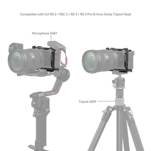 니콘 Z 시리즈 카메라를 위한 SmallRig SR4262 엘쉐이프 핸들: 안정성, 편안함, 다양성의 최적화