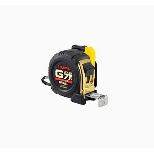 타지마 안전 줄자 G록 자석 SFGLM25-75BL, 1개 공구/철물/DIY 타지마 안전 줄자 G록 자석 SFGLM25-75BL, 1개 공구/철물/DIY