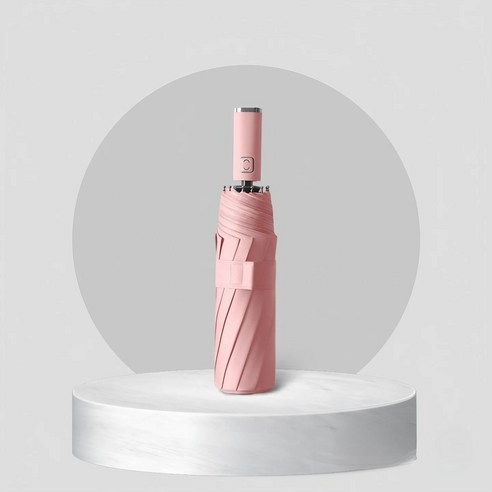 LVRG 3단 자동 우산 튼튼한 고급 접이식 암막 우양산