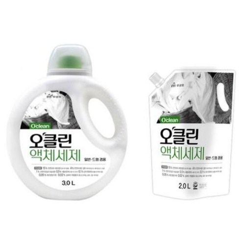NEW 잇템 찌든때 먼지 제거 오클린 드럼겸용 액체 세제