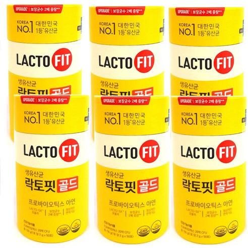 종근당건강 락토핏 골드 생유산균 프로바이오틱스, 100g, 4세트