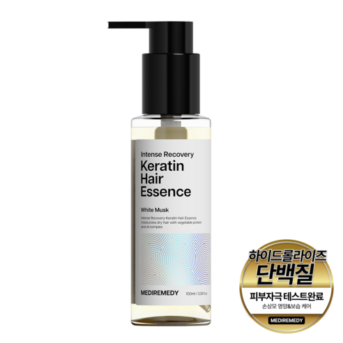 메디레머디 인텐스 리커버리 극손상 단백질 헤어 에센스, 100ml, 1개