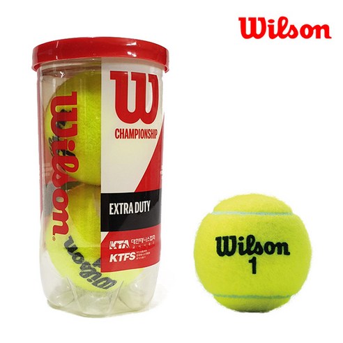 경기에 최적화된 윌슨 챔피언 테니스볼