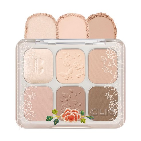클리오 뮤즈 마스터 팔레트 clio 5colors, 1개, 03 베이지한걸음