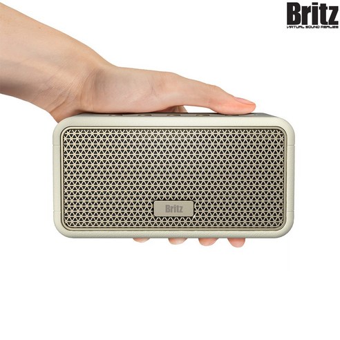 브리츠 BZ-JB9600 레트로 블루투스 스피커 화이트