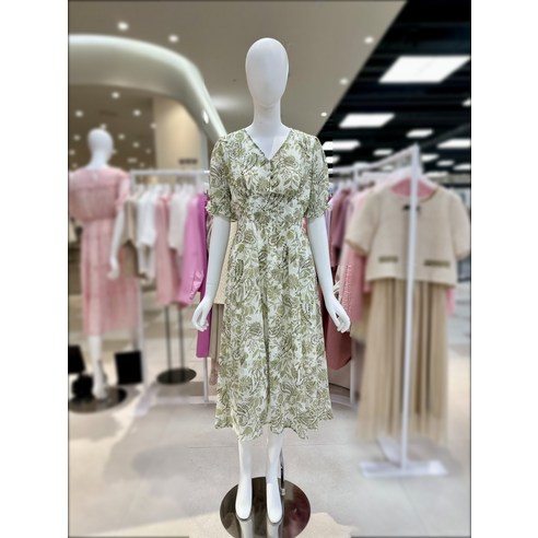 올리브데올리브 플라워 페이즐 롱 원피스 YW3MO345(215536 )