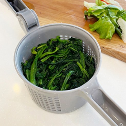 데친나물 채소탈수기 야채 무침용 시금치 물기제거
