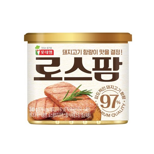 로스팜97 340gX10개 돼지고기 함량 97% 찌개 구이 부침, 340g, 10개