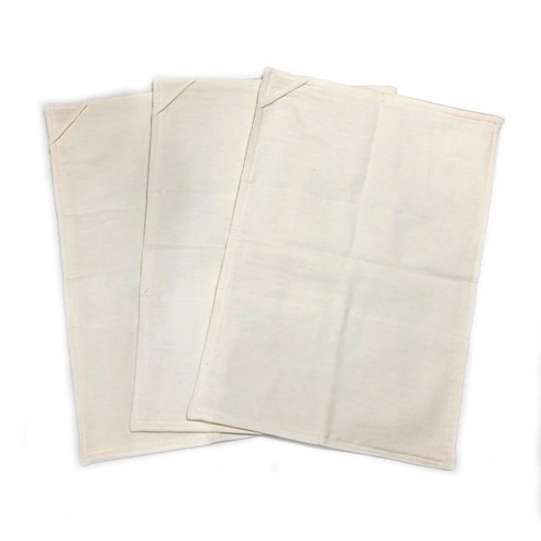강화 소창행주 3겹 국산 세트상품, 소, 3개
