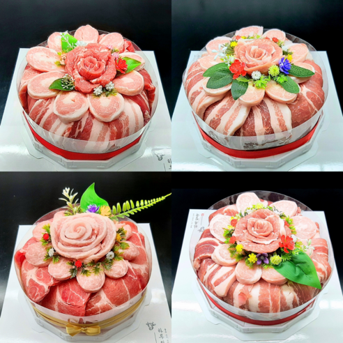 특별한 날, 한돈 케이크 모듬구이 세트로 감동과 행복을 선물하세요!