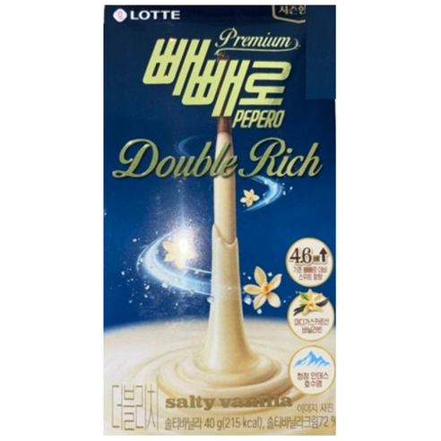 빼빼로 더블리치 솔티바닐라