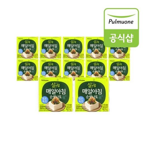 풀무원 매일아침 순생나또, 49.5g, 24개