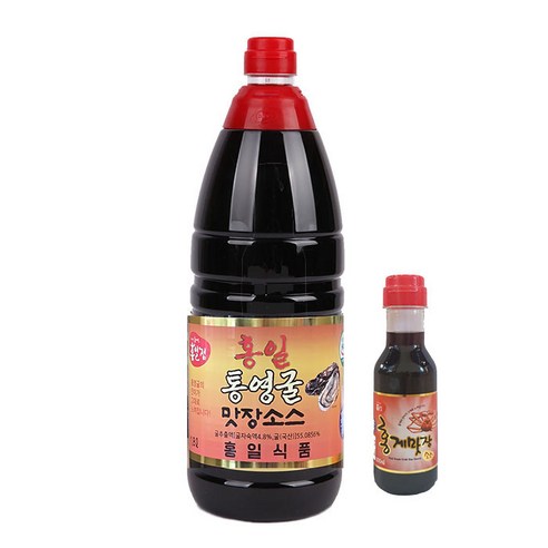 [200ml증정] 홍일식품 홍게간장 홍일 굴맛장소스