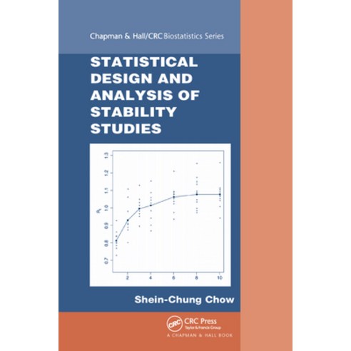 (영문도서) Statistical Design and Analysis of Stability Studies Paperback, CRC Press, English, 9780367577681