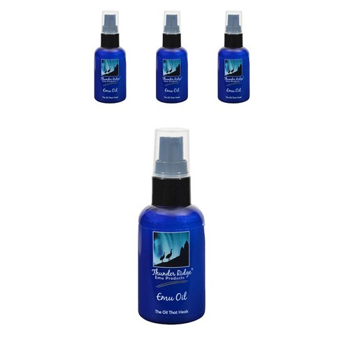 썬더릿지에뮤프로덕츠 썬더 릿지 에뮤 오일, 59ml, 4개