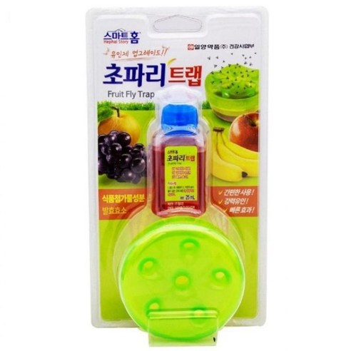 한일 충전식 해충 퇴치 전기 모기채, 퍼플 초파리트랩 Best Top5 11 생활 스마트홈 초파리 트랩 25g, 1개