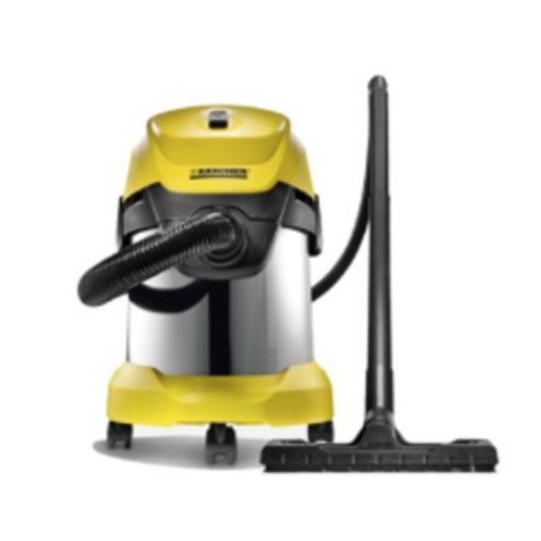 [카처] 업소용 건습식 진공청소기 WD3 Primium 17L, WD3 Premium/WD3 플리스먼지봉투 4매