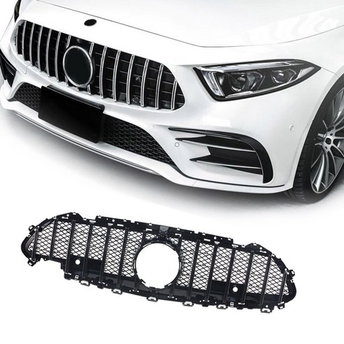 벤츠 CLS 세로그릴 C257 파나메리카나 GT 그릴 호환 용품, 블랙 유광, 1개