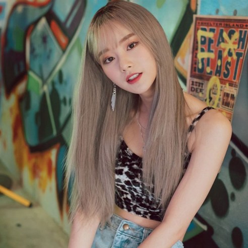 가발매니아 조이 68cm 더 썸 위그 통가발 (하이소프트사), 베이지그레이(뿌염)