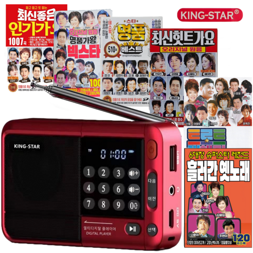 추억을 담은 선율, 킹스타 효도라디오 K-83 노래세트와 함께하는 따뜻한 시간 효도라디오