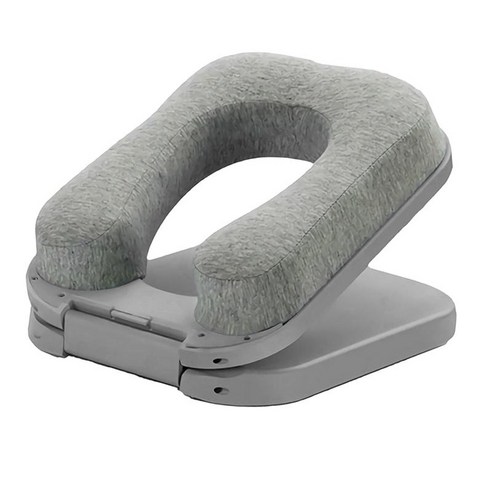선물 수면 지원 곡선 베개를위한 압력 편안함 잠자는 팔 목 베개 낮잠 패드 쿠션 없음, 회색, ABS 플라스틱 메모리 폼