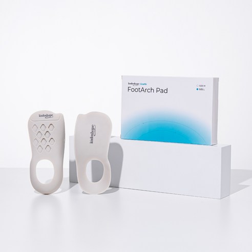 무너진 발 아치, 코어핏 풋아치 패드로 편안하게!