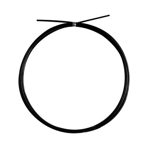 줄넘기 스텐 와이어 내장 와이어줄 와이어두께 1.5mm 줄두께 2.0mm, 1개, 검정