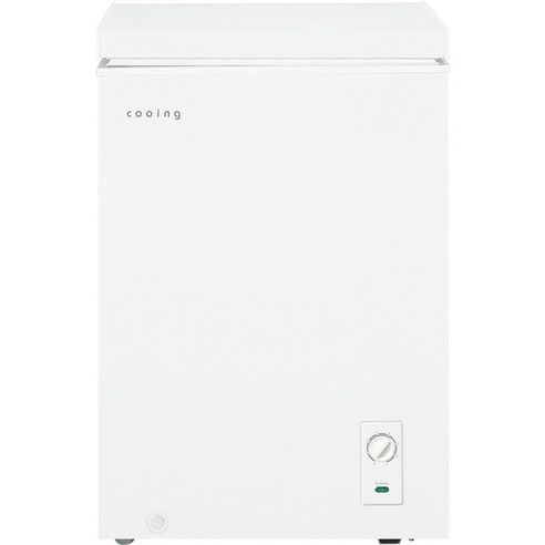 쿠잉전자 다목적 냉동고 96L, WHITE, fr-103cw