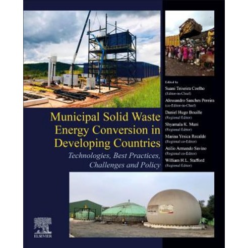 (영문도서) Municipal Solid Waste Energy Conversion in Developing Countries: Technologies Best Practices... Paperback, Elsevier, English, 9780128134191