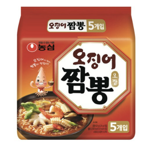 농심 오징어짬뽕, 95개