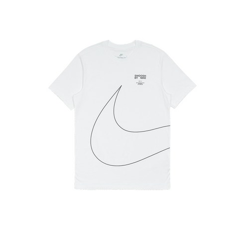 나이키 AS M NSW TEE BIG SWOOSH 2 빅 스우시 2 반팔티셔츠 DZ2884 100 (국내매장판 나코탭)