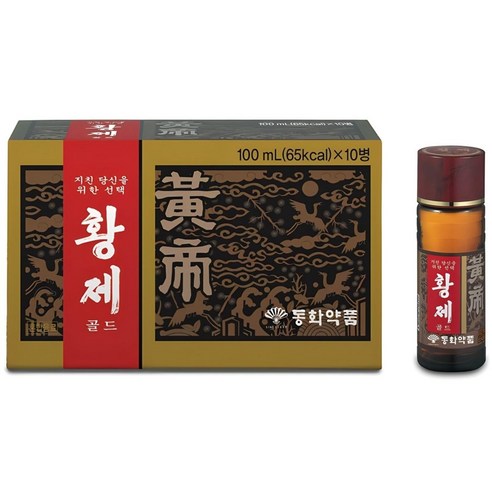 동화약품 황제골드 한방음료, 100ml, 10개