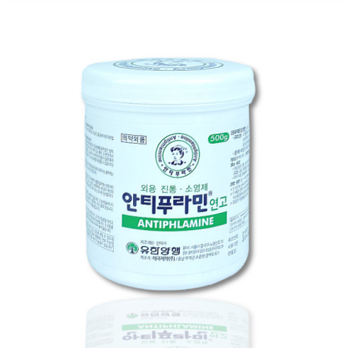 유한양행 안티푸라민 연고 500g, 1개